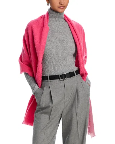 Echo Buzzy Boucle Scarf In Dahlia