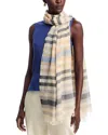 Echo Cabana Stripe Wrap In Neutral