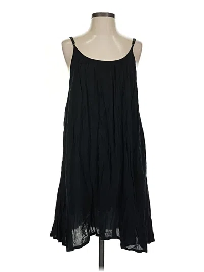 Pre-owned Echo Casual Dress In Black