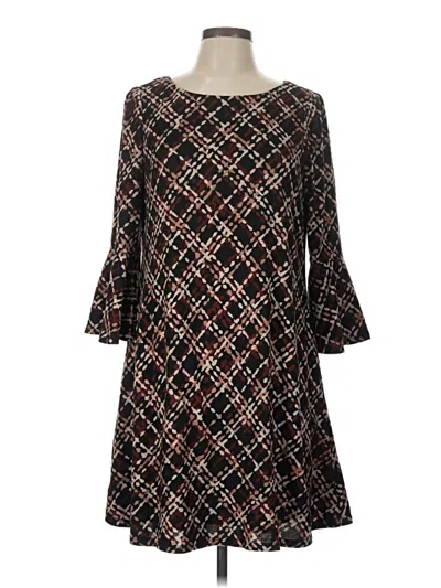 Pre-owned Echo Casual Dress In Black