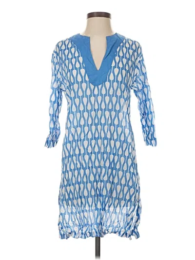 Pre-owned Echo Casual Dress In Blue