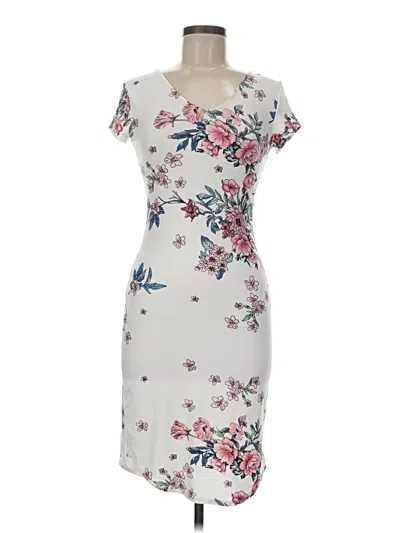 Pre-owned Echo Casual Dress In Gray