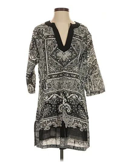 Pre-owned Echo Casual Dress In Gray
