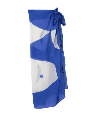 Echo Catch Of The Day Sarong In Blue