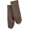 Echo Comfort Stretch Long Touch Glove In Brown