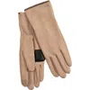 Echo Comfort Stretch Long Touch Glove In Brown