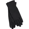 Echo Comfort Stretch Long Touch Glove In Black