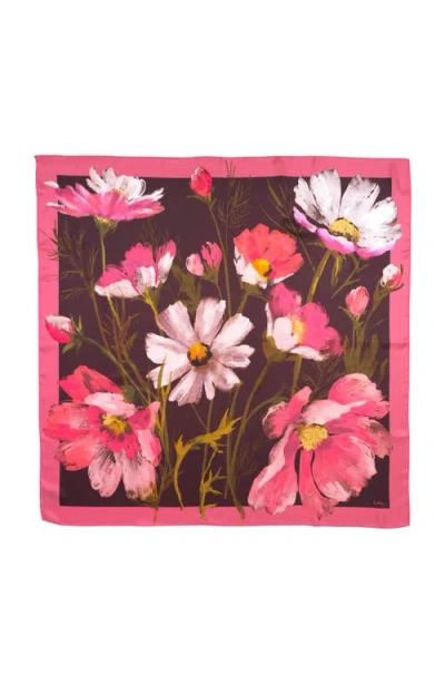 Echo Cosmos Square In Burgundy