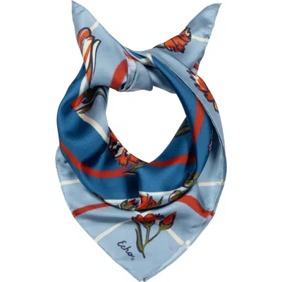 Echo Cottage Bouquet Silk Bandana In Multi