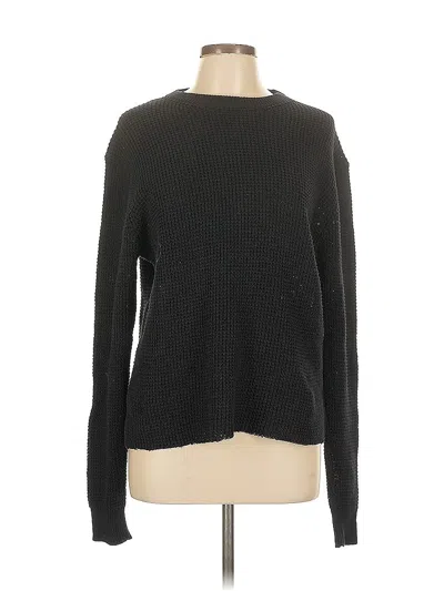 Pre-owned Echo Design Pullover Sweater In Black