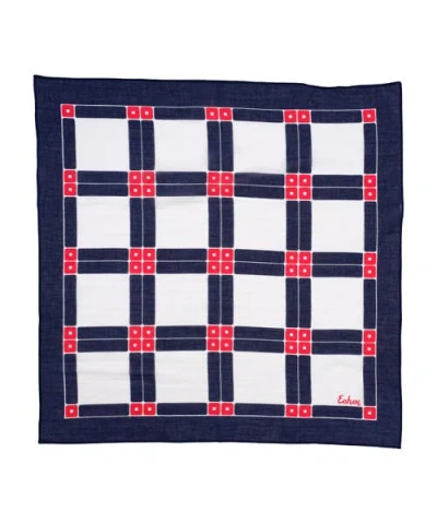 Echo Domino Bandana In Blue