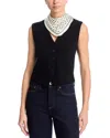 Echo Dot Diamond Silk Scarf In Gray