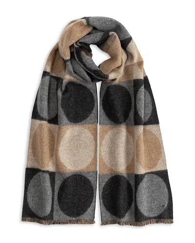 Echo Dotty Scarf In Black