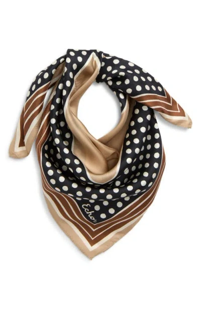Echo Dotty Silk Bandana In Multi
