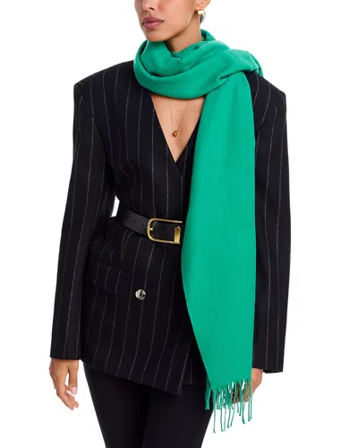 Echo Double Face Scarf In Green