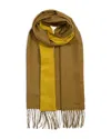 Echo Double Face Scarf In Green