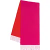 Echo Double Face Scarf In Pink