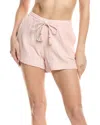 Echo Double Gauze Beach Short In Pink