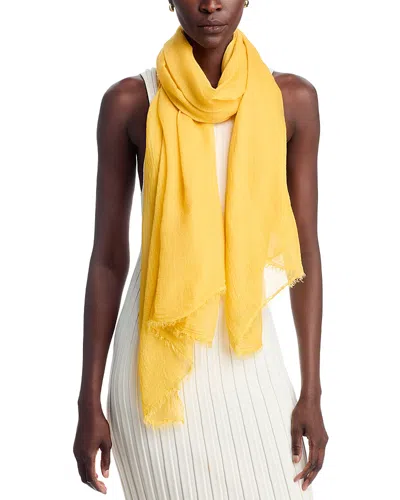 Echo Essential Modal & Silk Scarf In Yellow