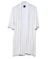Echo Essentials Open Cardigan In White In White
