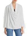 Echo Essentials Topper Poncho In Cream
