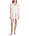 Echo Eyelet Butterfly Caftan In Multi