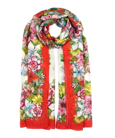 Echo Floral Sarong In Multi