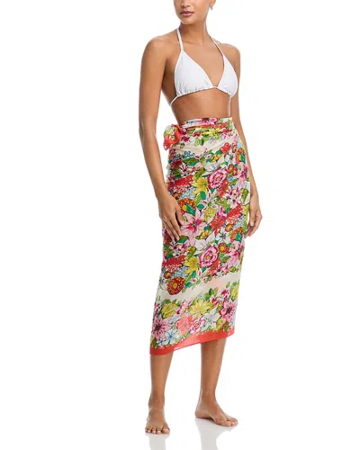 Echo Floral Sarong In Multi