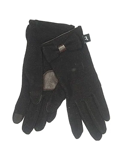 Pre-owned Echo Gloves In Brown