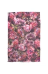 Echo Hazy Floral Crinkle Wrap In Pink