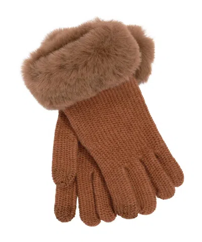 Echo Honeycomb Gloves In Vicuna In Brown