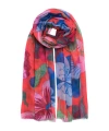 Echo Island Floral Wrap In Multi