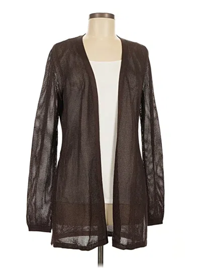 Pre-owned Echo Kimono In Brown