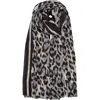 Echo Leopard Wrap In Black