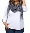 Echo Leopard Wrap In Snow Leopard