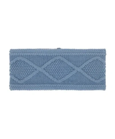 Echo Modernist Block Headband In French Blue