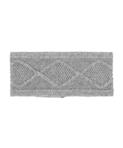 Echo Modernist Block Headband In Grey Heather