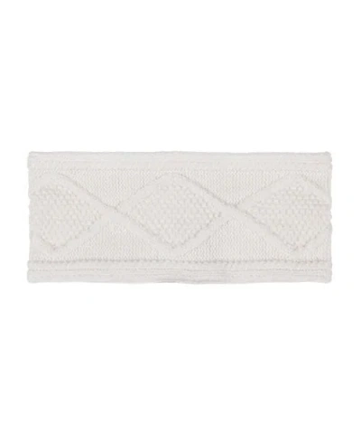 Echo Modernist Block Headband In Vanilla