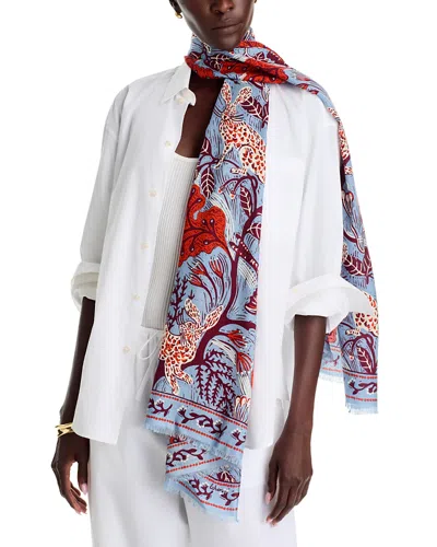 Echo Nature Walk Wool & Silk Wrap In Multi
