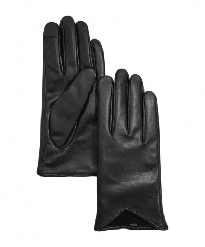 Echo New York Beatrice Leather Glove In Black