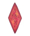 Echo New York Carpet Pleated Diamond In Green