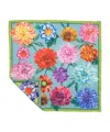 Echo New York Dahlias In Bloom 23" Silk Bandana