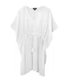 Echo New York Eyelet Butterfly Caftan In Black