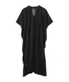 Echo New York Eyelet Maxi Caftan In White