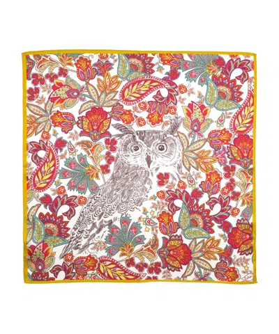Echo New York Flaco Silk Bandana In Purple