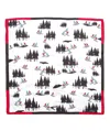 Echo New York Hit The Slopes Silk Bandana In Blue