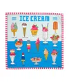 Echo New York Ice Cream Silk Bandana In Multi