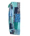 Echo New York Patchwork Sarong Wrap In Black
