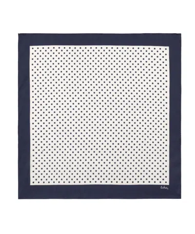 Echo New York Polka Dot 23" Bandana In Red