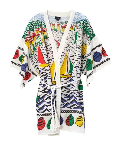 Echo New York Sail Away Robe In Multi